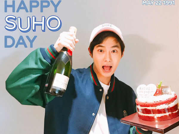 #HappySuhoDay! Ungkapan Penuh Rasa Syukur Suho EXO di Hari Ulang Tahunnya