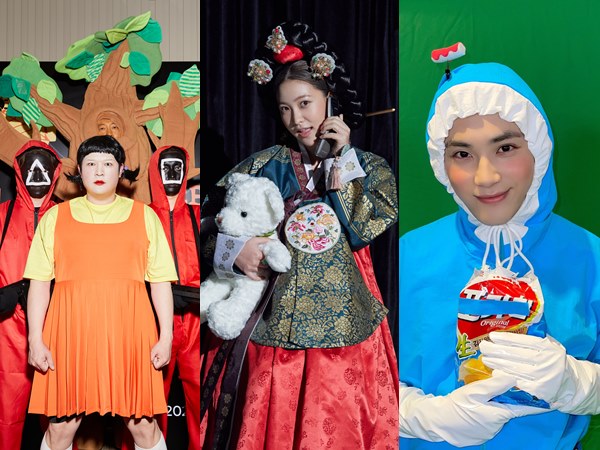 Lihat Lagi Lucunya Para Idol Cosplay Jadi Karakter Drama Korea di Halloween Tahun Ini