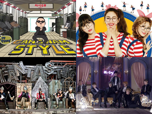 PSY, Orange Caramel, BIGBANG, dan BTS Masuk Daftar MV Paling Ikonik Versi Billboard