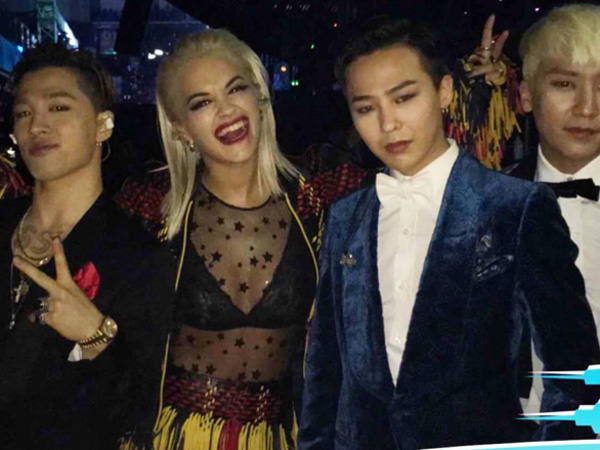 Rita Ora Senang Reunian dengan G-Dragon di Ajang Penghargaan Tiongkok