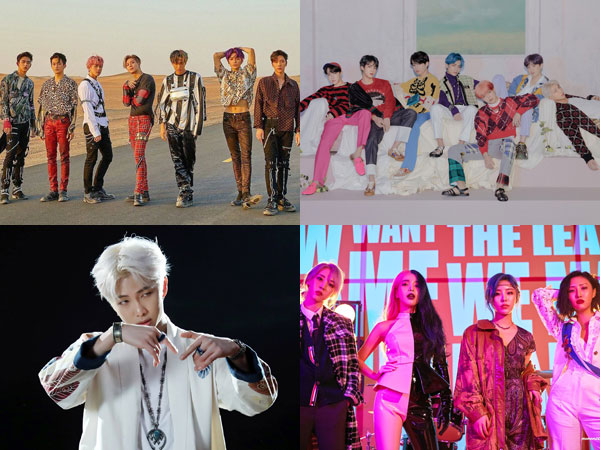 SuperM dan BTS Bertahan, RM dan MAMAMOO Masuk Chart BillBoard World Albums Minggu Ini