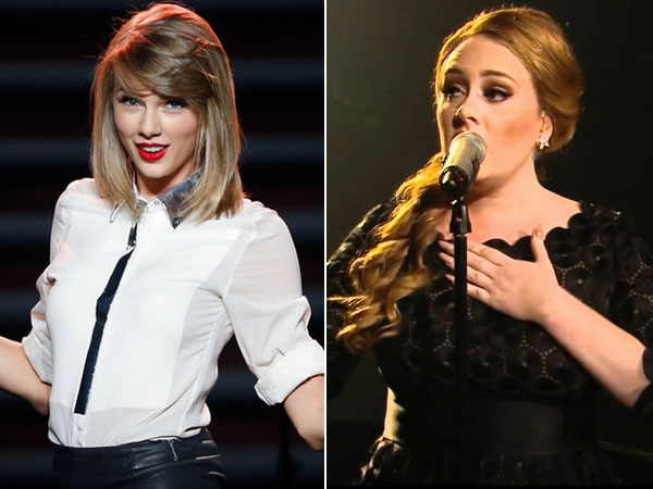 Adele dan Taylor Swift Rajai Nominasi NME Awards 2016!