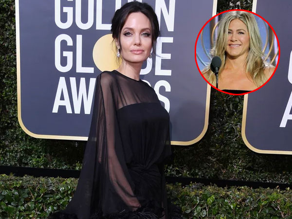 Reaksi Angelina Jolie Melihat Jennifer Aniston di Golden Globes 2018
