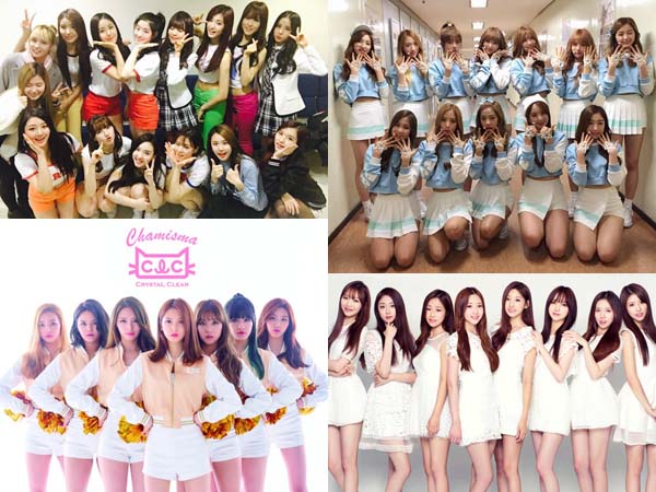 Yuk, Intip Penampilan Sederet Girl Group Yang Sukses Membawakan Lagu Grup Seniornya!