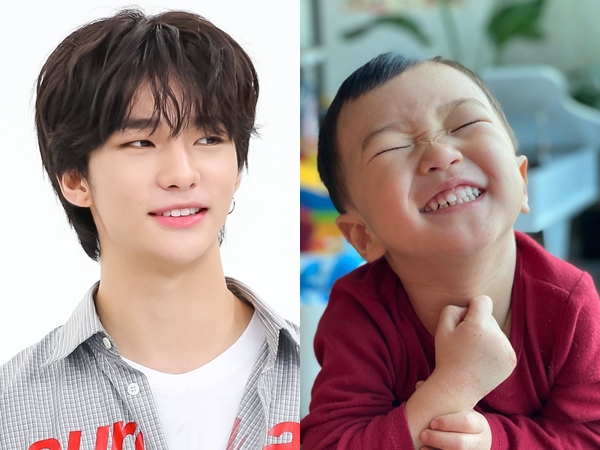 Gemasnya Interaksi Hyunjin Stray Kids dan Hao Anak Kang Gary