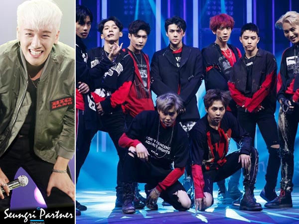 Lewat Kumpulan Foto Ini, Netizen Beri Pujian Sikap Ramah Seungri Big Bang Kepada EXO