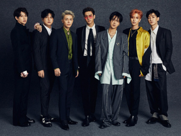 Perayaan Album Baru, Super Junior Laris Manis Jualan Jaket Musim Dingin di 'Super Market'