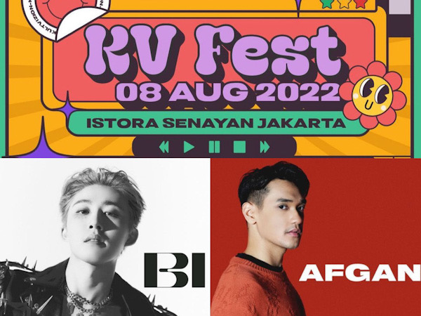 B.I dan Afgan Akan Meriahkan KV Fest 2022 di Jakarta