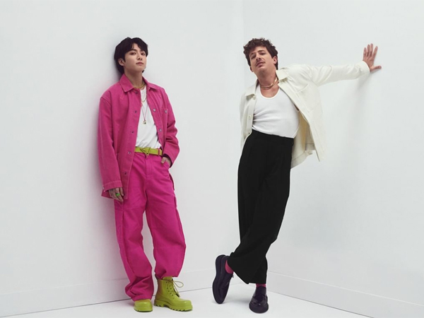 Charlie Puth dan Jungkook BTS 'Left and Right' Debut di Banyak Chart Billboard
