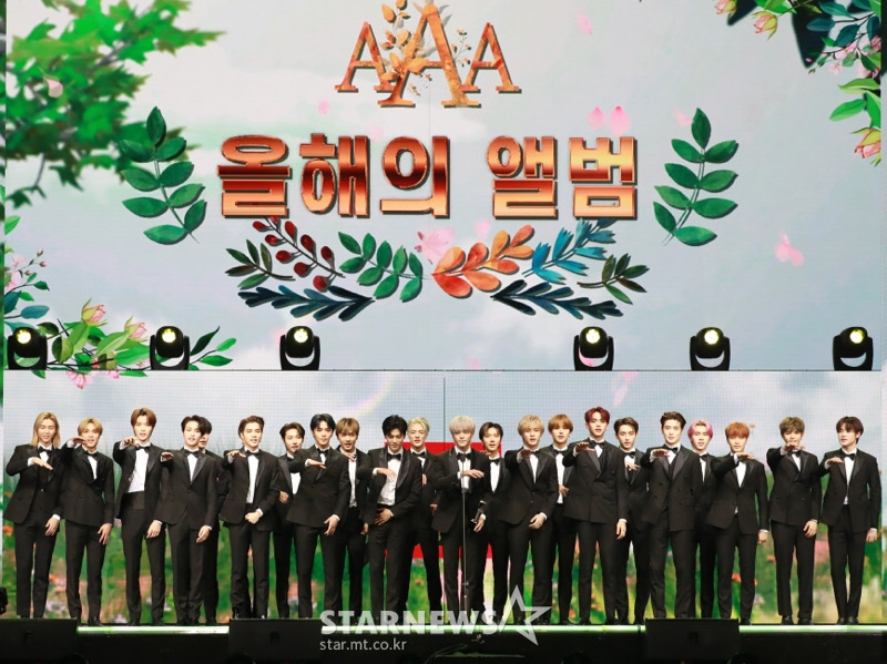 NCT Formasi 23 Member Raih Daesang Pertama di Asia Artist Awards 2020