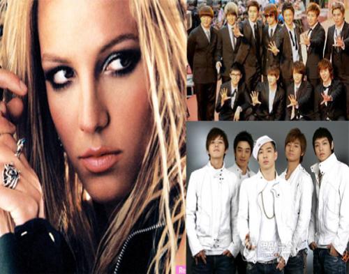 Big Bang & Super Junior Kalahkan Britney