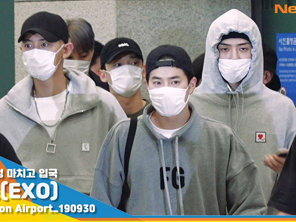 Member EXO Sentil Kebiasaan Buruk Penggemar di Bandara
