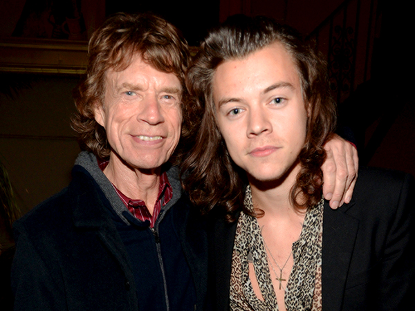 Nonton Konser The Rolling Stones, Harry Styles Asyik Nongkrong Bareng Mick Jagger