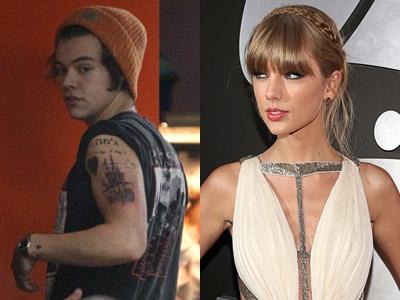 Taylor Swift Akan Buat Lagu Tentang Kesalahan Tato Harry Styles?