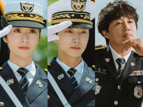 Potret Krystal, Jinyoung B1A4, dan Cha Tae Hyun Jadi Polisi di Drama 'Police Academy'