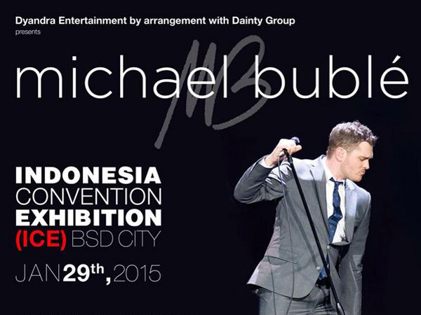 Michael Bublé Segera Gelar Konser Perdananya di Indonesia Januari 2015!