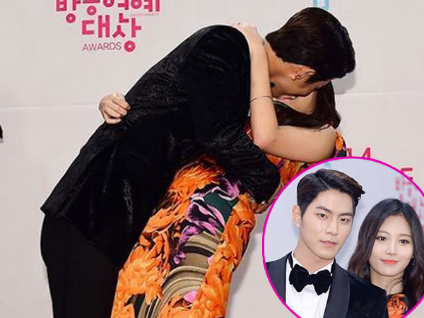 Wah, Pasangan WGM Ini Nekat Ciuman di Red Carpet 'MBC Entertainment Awards 2014!