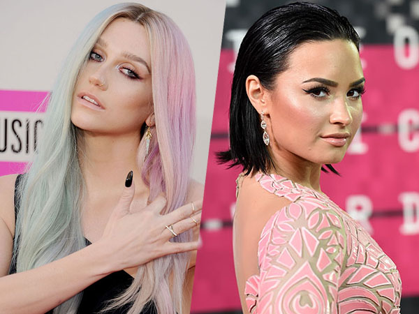 Jadi Korban Pelecehan Seksual, Kesha Dapat Dukungan Penuh dari Demi Lovato