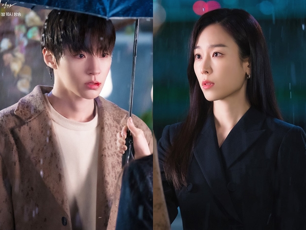 Hwang In Yeop dan Seo Hyun Jin Berbagi Momen Emosional di Bawah Hujan