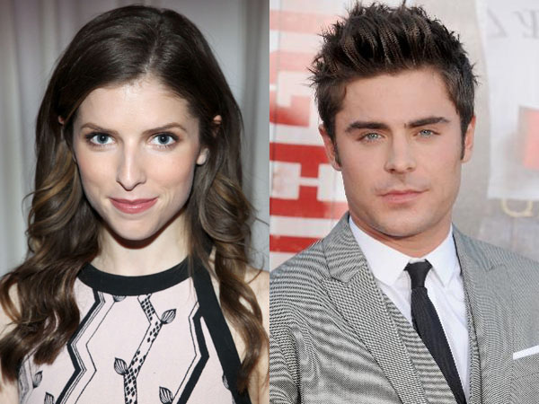 Zac Efron dan Anna Kendrick akan Jadi Pasangan di Film Komedi Romantis Terbaru?