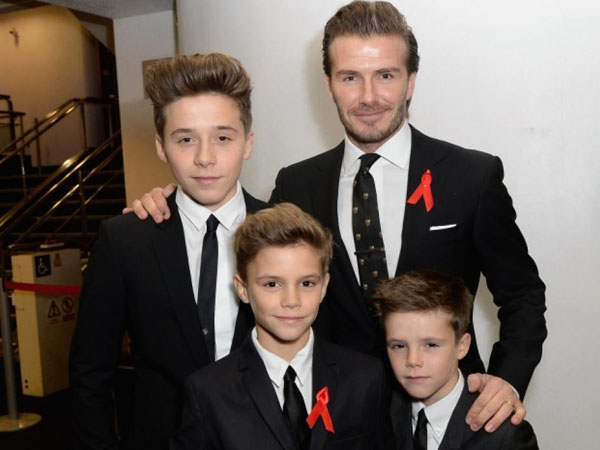 Jadi Pria Terseksi 2015, David Beckham Malah Ditertawakan dan Diledek Anak-anaknya