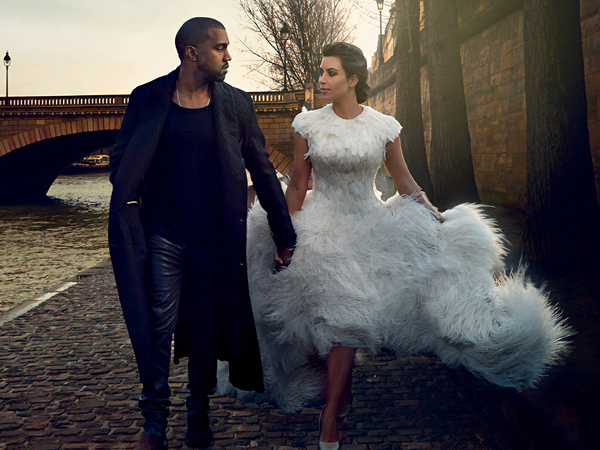 Kim Kardashian dan Kanye West Resmi Menikah di Italia