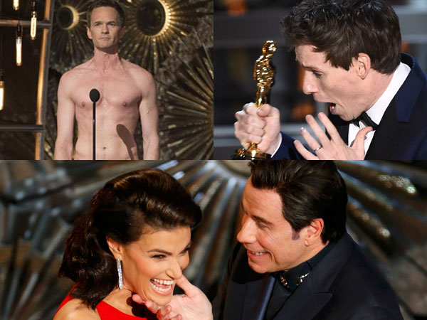 Momen-Momen Menarik di Oscars 2015 yang Tertangkap Kamera (Part 2)