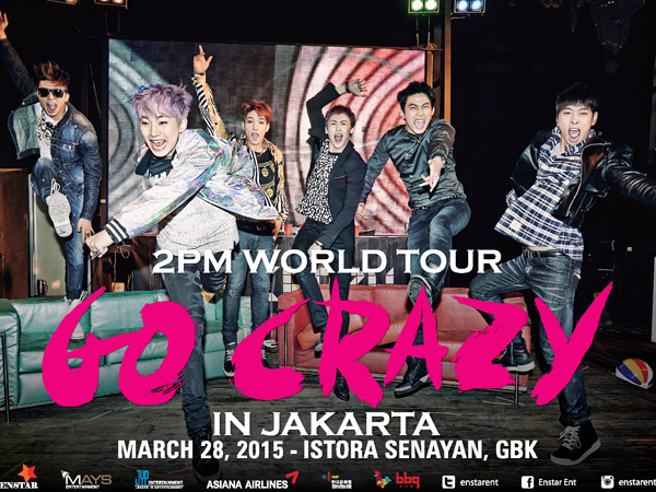 'Go Crazy World Tour' di Jakarta akan Jadi Konser Terakhir 2PM Sebelum Wajib Militer?