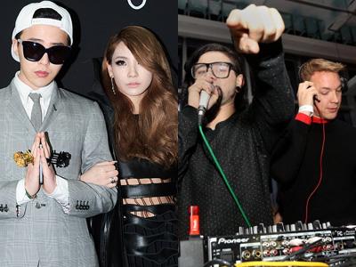 G-Dragon dan CL Tengah Sibuk untuk Proyek Album Diplo dan Skrillex!