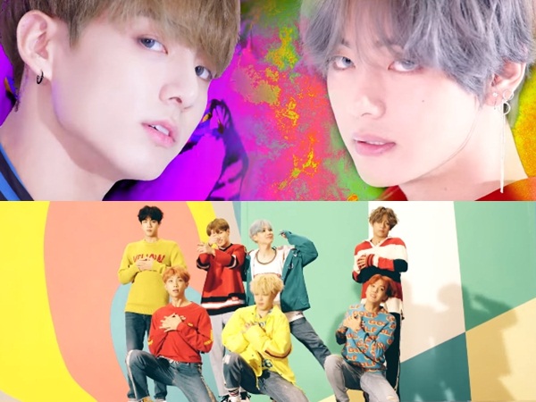 Siulan BTS Tambah Suasana Groovy nan Colorful MV Comeback 'DNA'