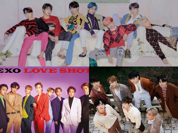 BTS, EXO, dan GOT7 Bersaing Rebutkan Predikat Top Social Artist di #BBMAs 2019