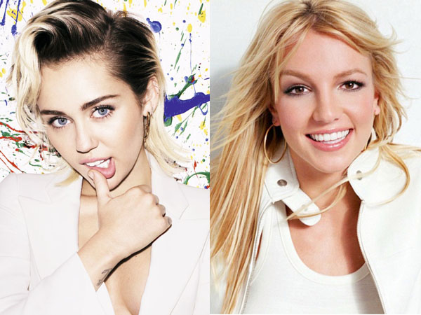 So Sweet, Miley Cyrus Beri Kejutan Ultah untuk Britney Spears