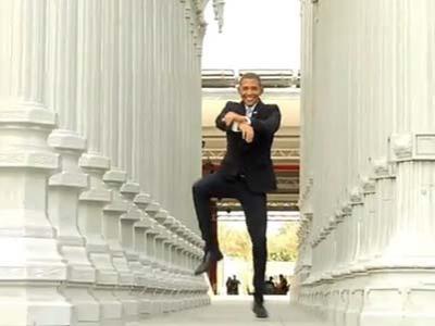 Rayakan Kemenangan, Obama Bergoyang Gangnam Style