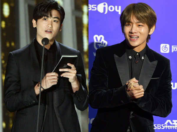 Bromance Park Hyungsik dan V BTS yang Bikin Heboh di '27th Seoul Music Awards'