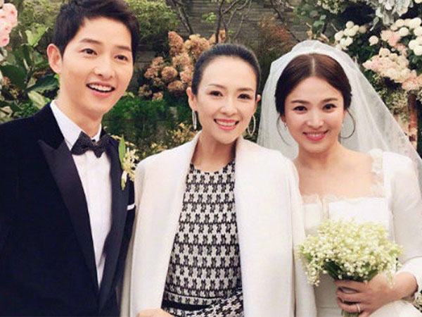 Hadiri Pernikahan Song Joong Ki dan Song Hye Kyo, Aktris Zhang Ziyi Ungkapkan Pesan Manis