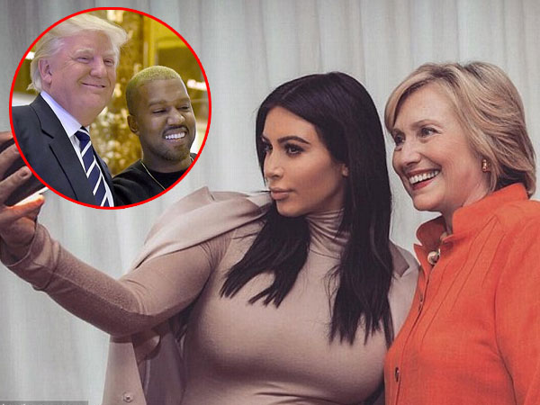 Dukung Hillary Clinton Saat Pilpres AS, Ini Tanggapan Kim Kardashian Soal Pertemuan Kanye West dan Donald Trump