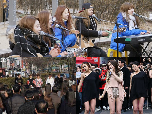 CLC Hingga Minah Girl's Day, 'Ngamen' di Pinggir Jalan Kini Jadi Tren Promosi Para Idola K-Pop?