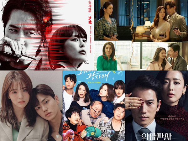 Persaingan Rating 5 Drama Korea Sabtu Malam, Siapa Unggul?
