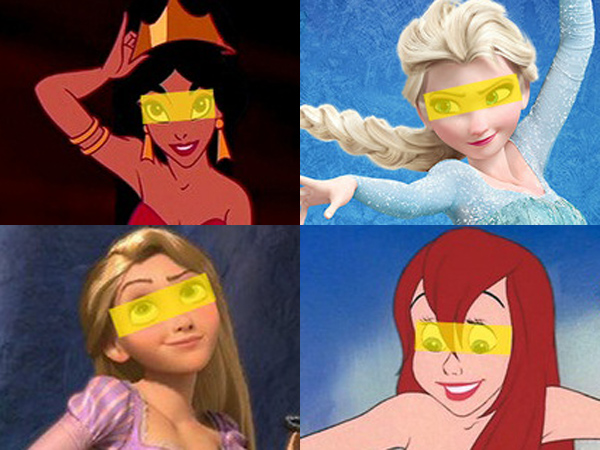 Ini Bukti Jika Mata Para Disney Princess Lebih Besar Dari Perut Mereka!