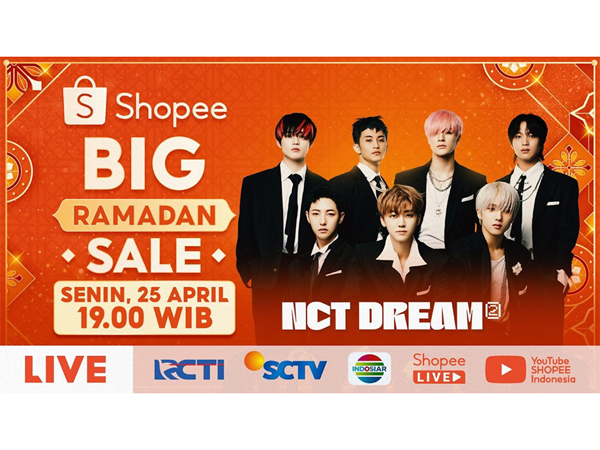 Nantikan Comeback Terbaru NCT DREAM di TV Indonesia dalam Shopee Big Ramadan Sale TV Show!
