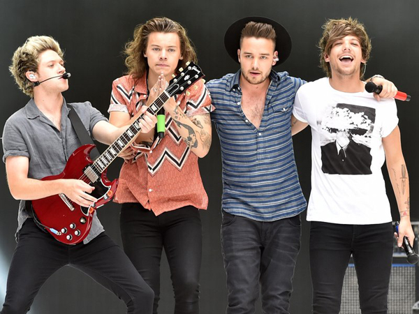 One Direction Mengaku Belum Cukup Keren untuk Tampil di Festival Glastonbury