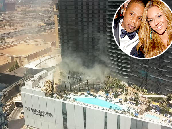 Hotel Tempat Tinggal Beyonce & Jay Z di Las Vegas Terbakar