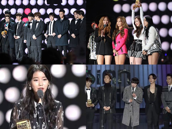 Inilah Para Idola K-Pop Peraih Trofi Penghargaan di MAMA 2014