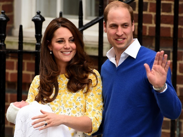 Pangeran William dan Kate Middleton Resmi Umumkan Nama Anak Kedua Mereka
