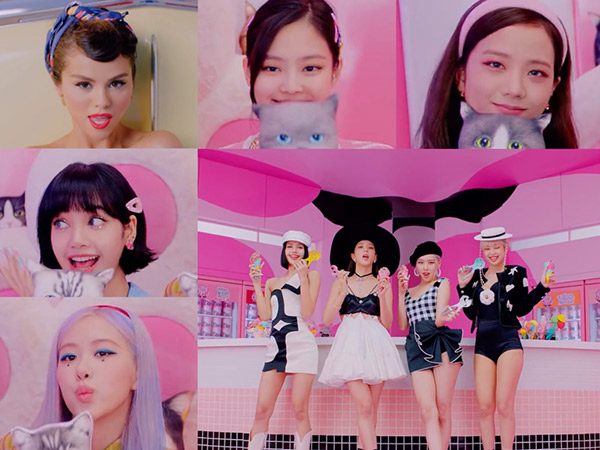 Selpink in Your Area, BLACKPINK x Selena Gomez Tampil Manis di MV 'Ice Cream'