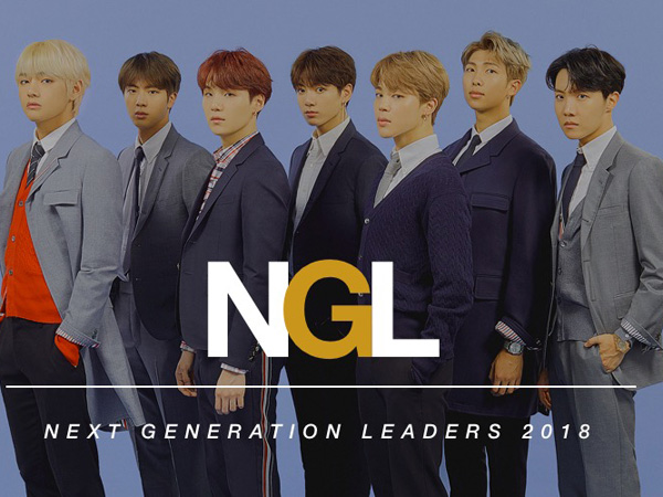 BTS Hiasi Sampul Majalah TIME Edisi Global 'Next Generation Leaders 2018'