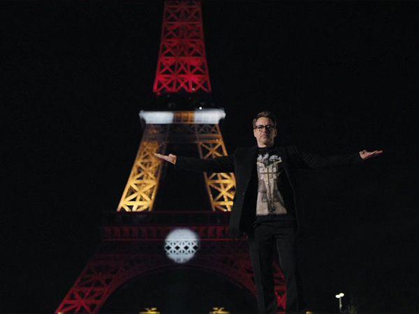 Beri Tantangan Pada Captain America, Video Tony Stark Nyalakan Menara Eiffel Jadi Viral!
