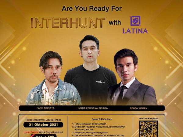 Saatnya Menjadi Idola Lewat Ajang Interhunt 2021, Pemenang Langsung Dikontrak Label!