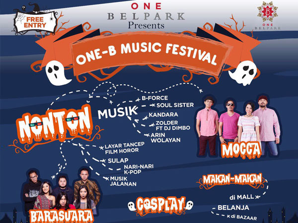 Yuk Rasakan Sensasi Pesta Musik Paling Seru Tahun ini di 'One-B Music Festival'!