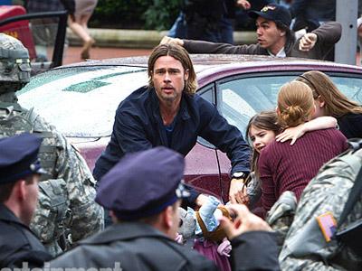 Wah, Brad Pitt Perang Melawan Zombie